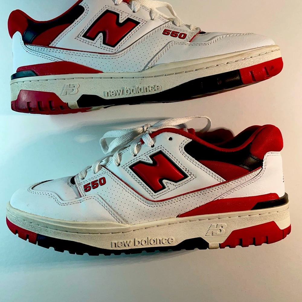 New Balance 550 White Red